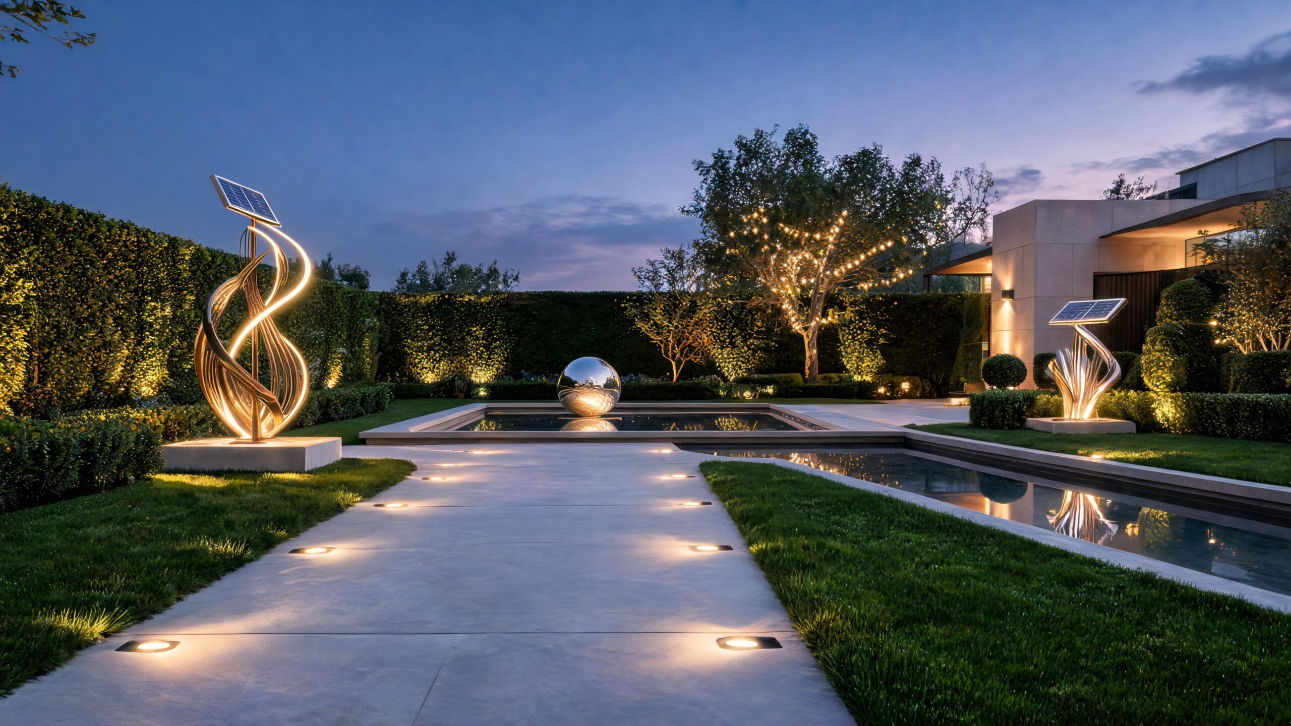 Best Solar Garden Sculptures for Modern Outdoor Spaces