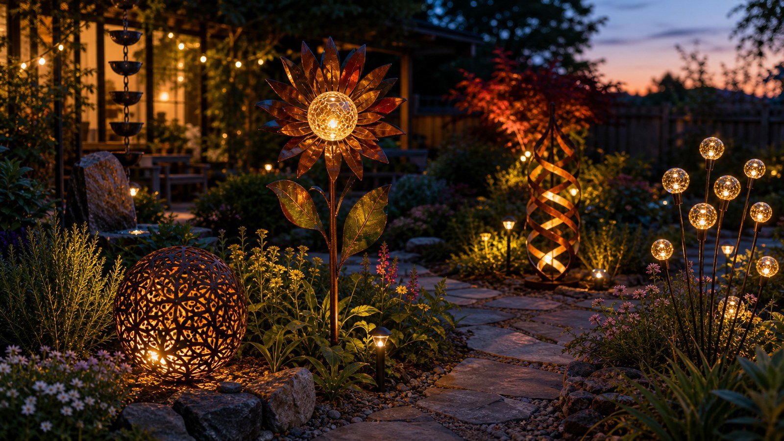 Creative Solar Yard Art Ideas That Light Up at Night solar explainer image