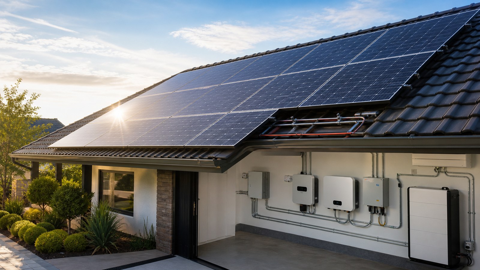 How Solar Panels Generate Electricity Step by Step solar explainer image