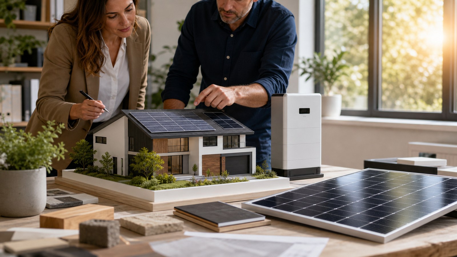 How to Design a Solar-Powered Home from the Ground Up solar explainer image
