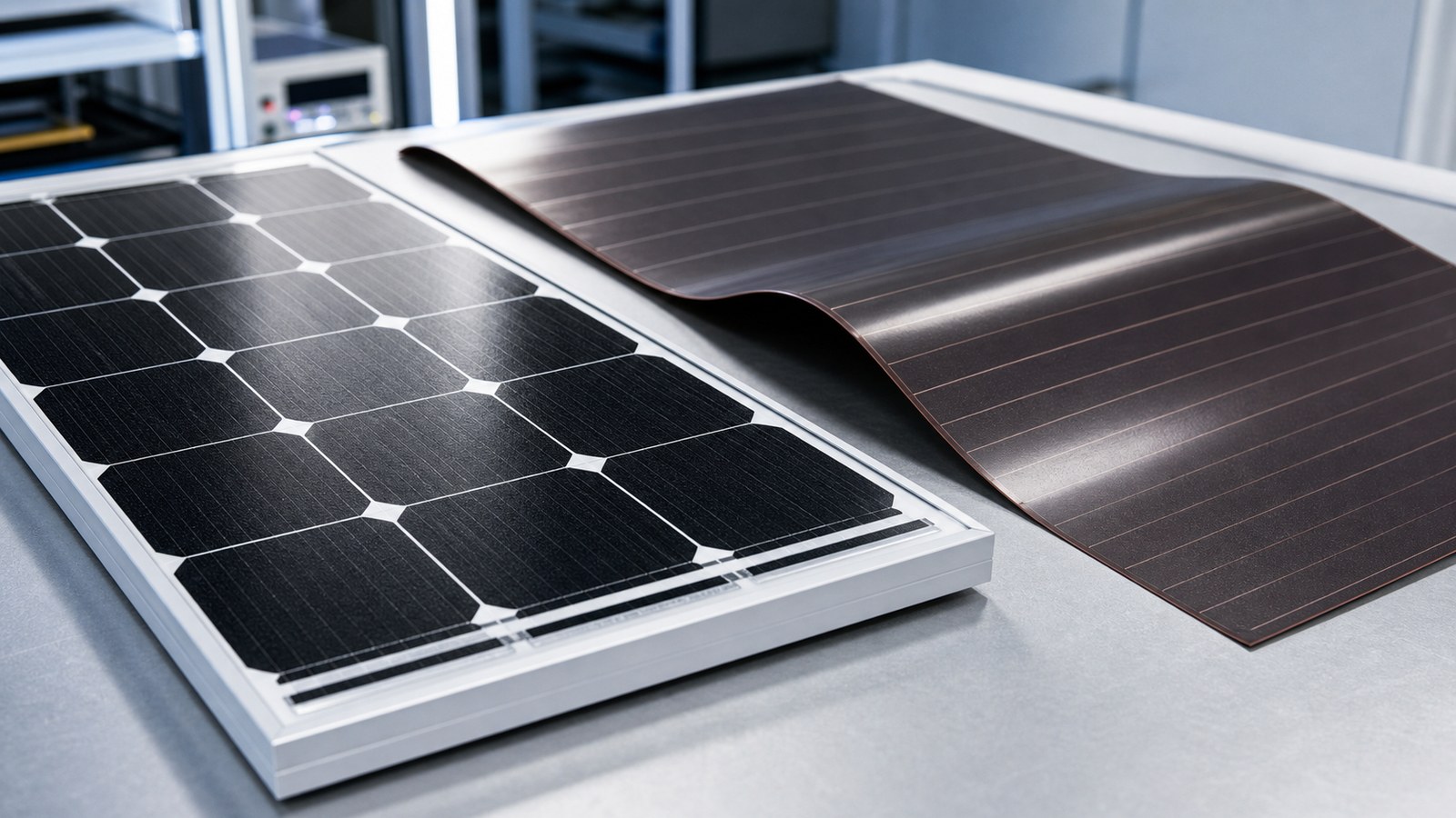 Monocrystalline vs Thin-Film Solar Panels: Efficiency Showdown solar explainer image