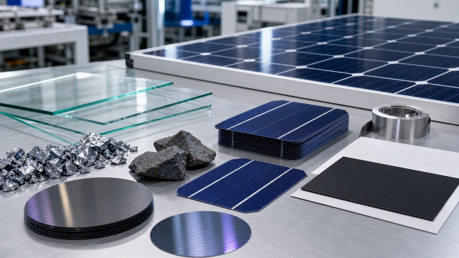 What Are Solar Panels Made Of? Inside the Materials That Power the Sun solar explainer image
