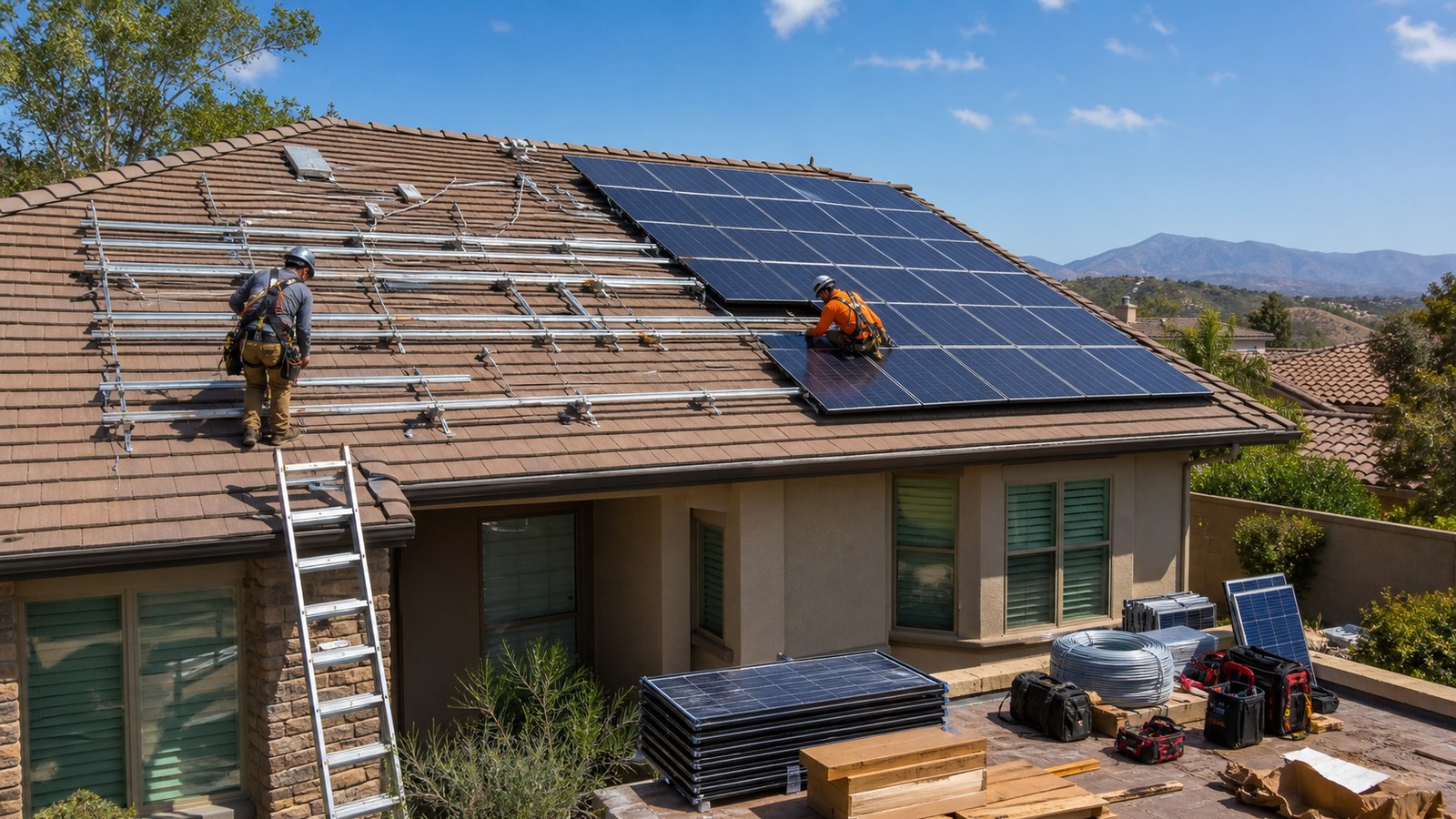 How Long Does It Take to Install Solar Panels on a House? solar explainer image