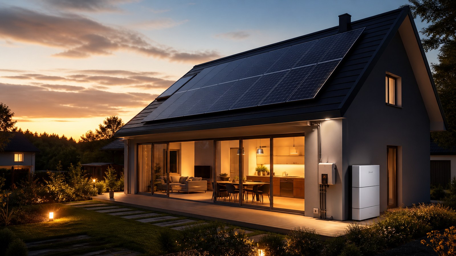 How Solar Energy Powers Your Home Day and Night solar explainer image