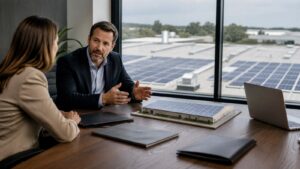 How to Finance Solar Panels for Your Business solar explainer image