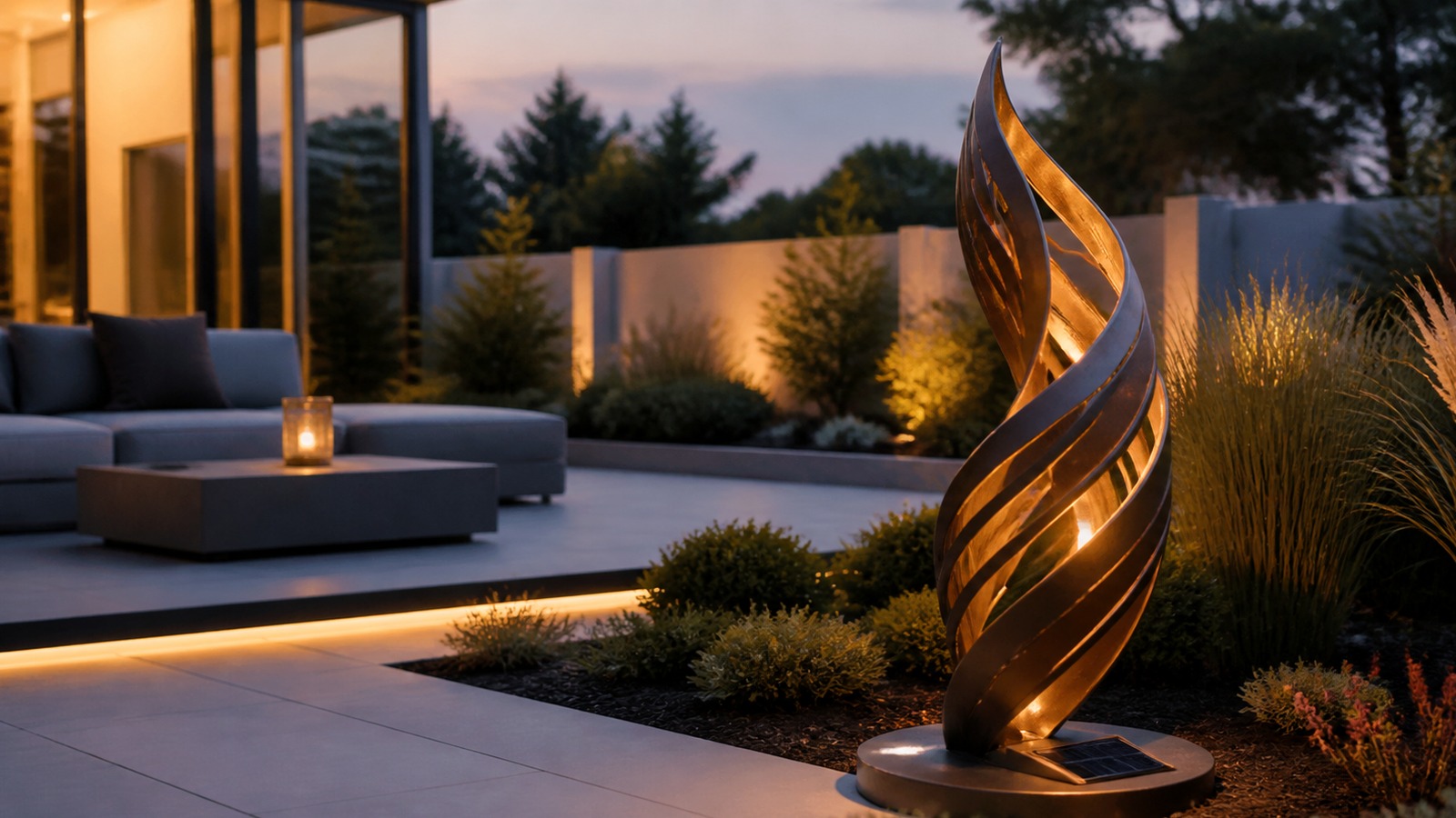 Solar Metal Sculptures That Add Modern Style to Outdoor Spaces solar explainer image